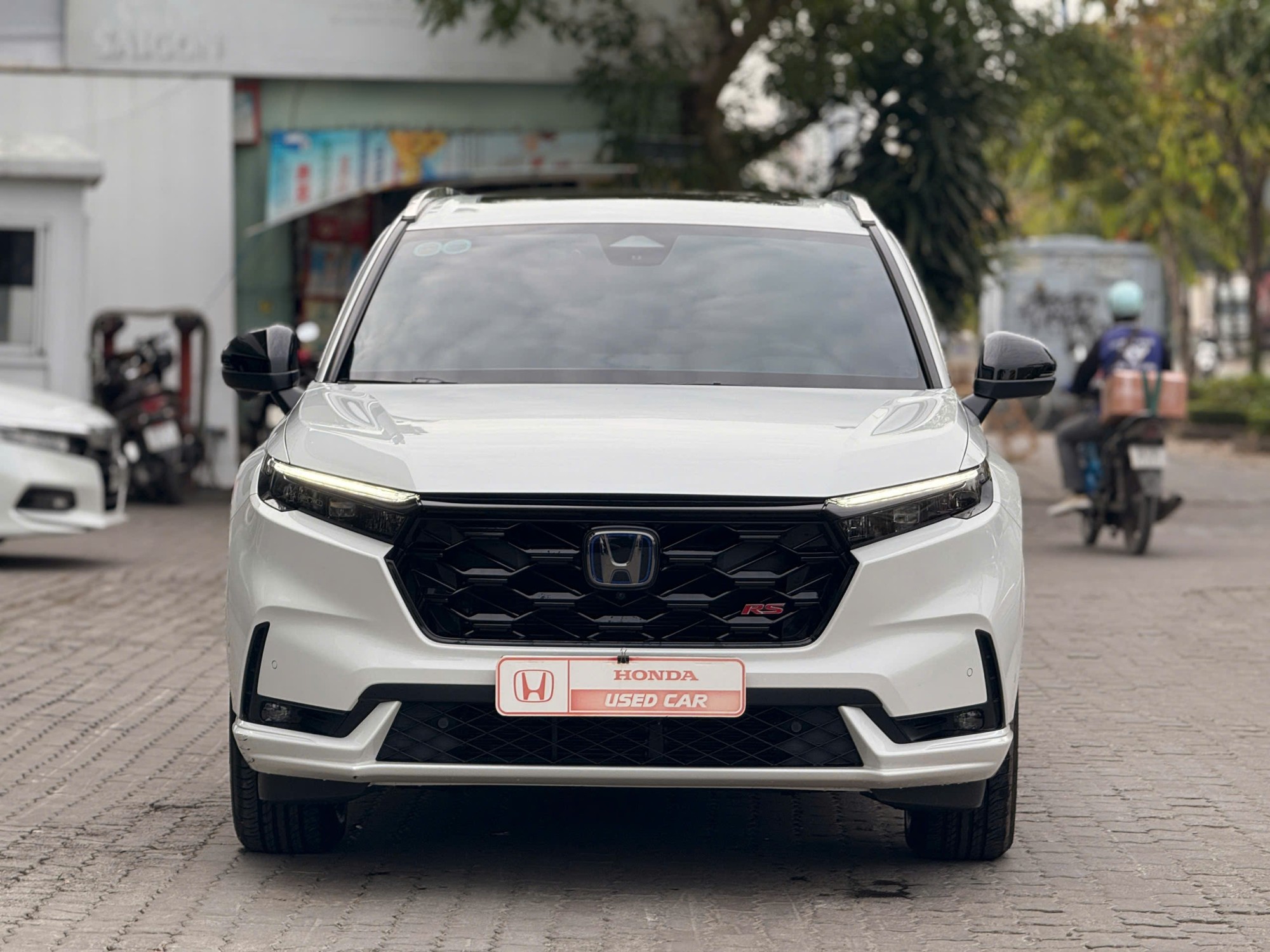 Honda CR-V e:HEV Hybird Trắng lướt